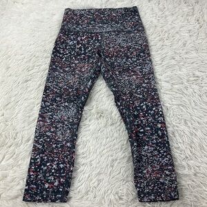 Lululemon Align Crop *21" Water Blossom Multi